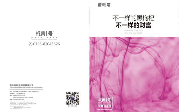 黑枸杞画册设计