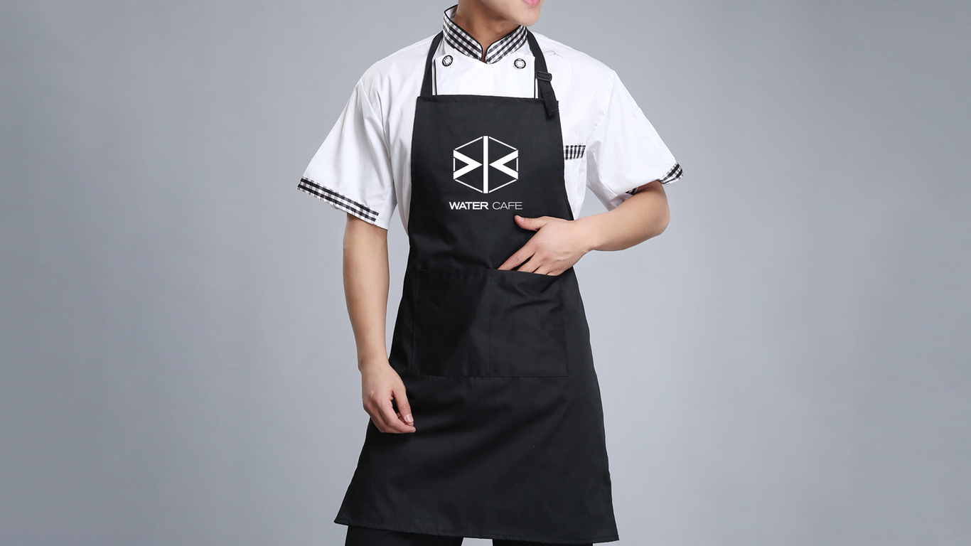Water cafe 咖啡店品牌LOGO设计图11