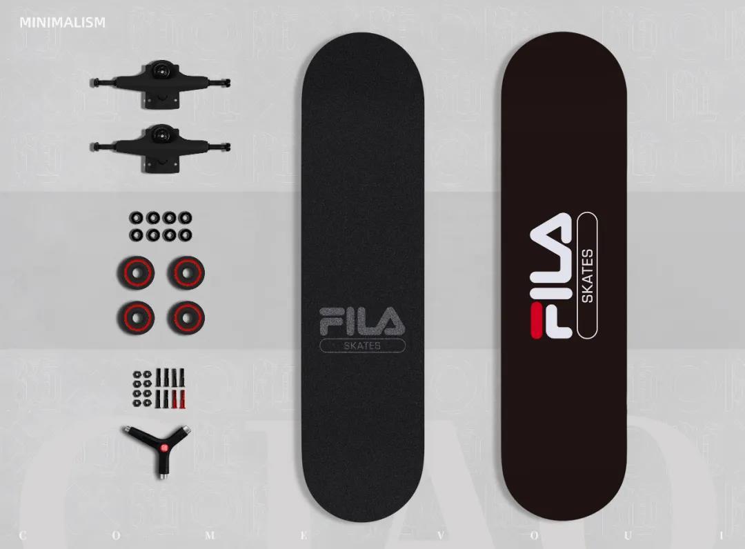 FILA skates 滑板設計圖16