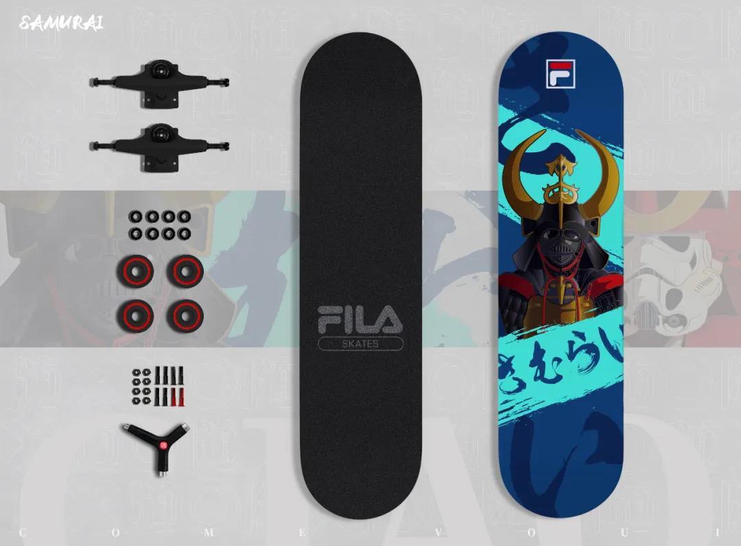 FILA skates 滑板設計圖10