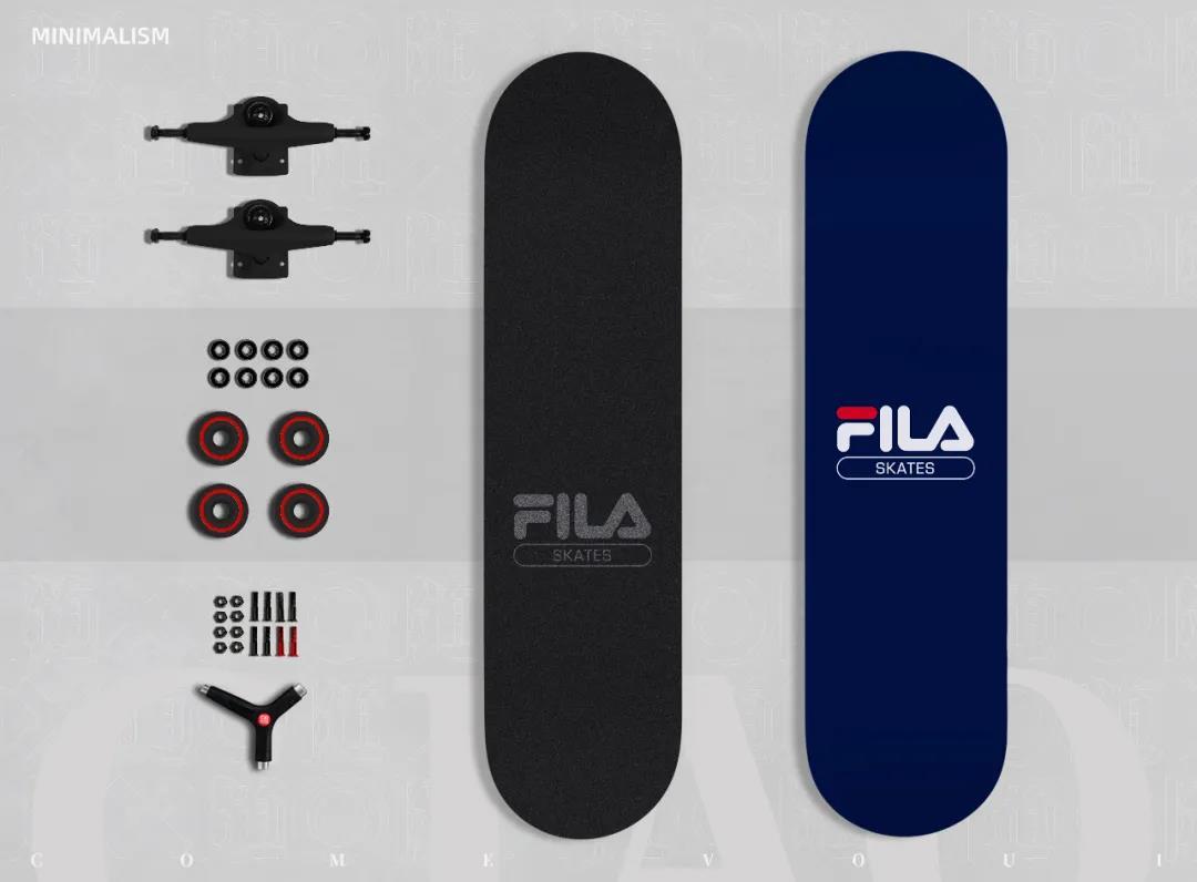 FILA skates 滑板設計圖18