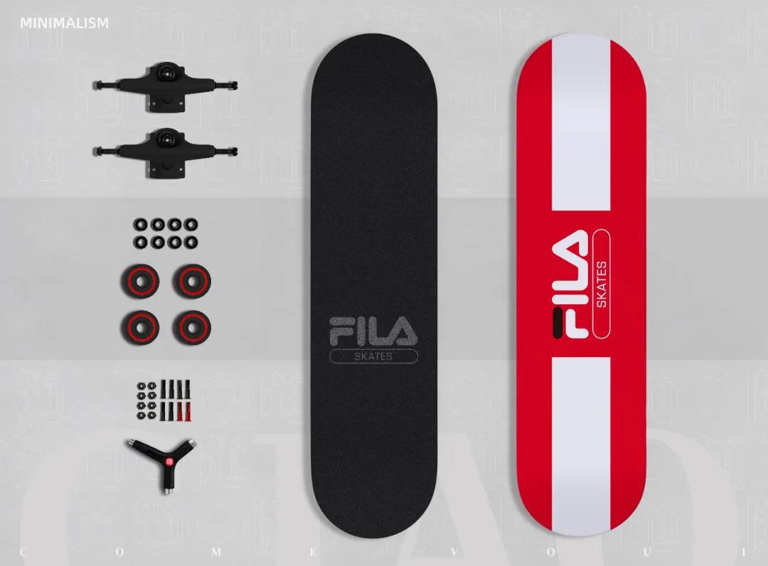 FILA skates 滑板設計圖17