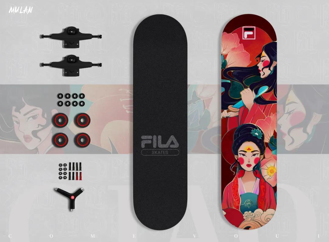 FILA skates 滑板設計圖9