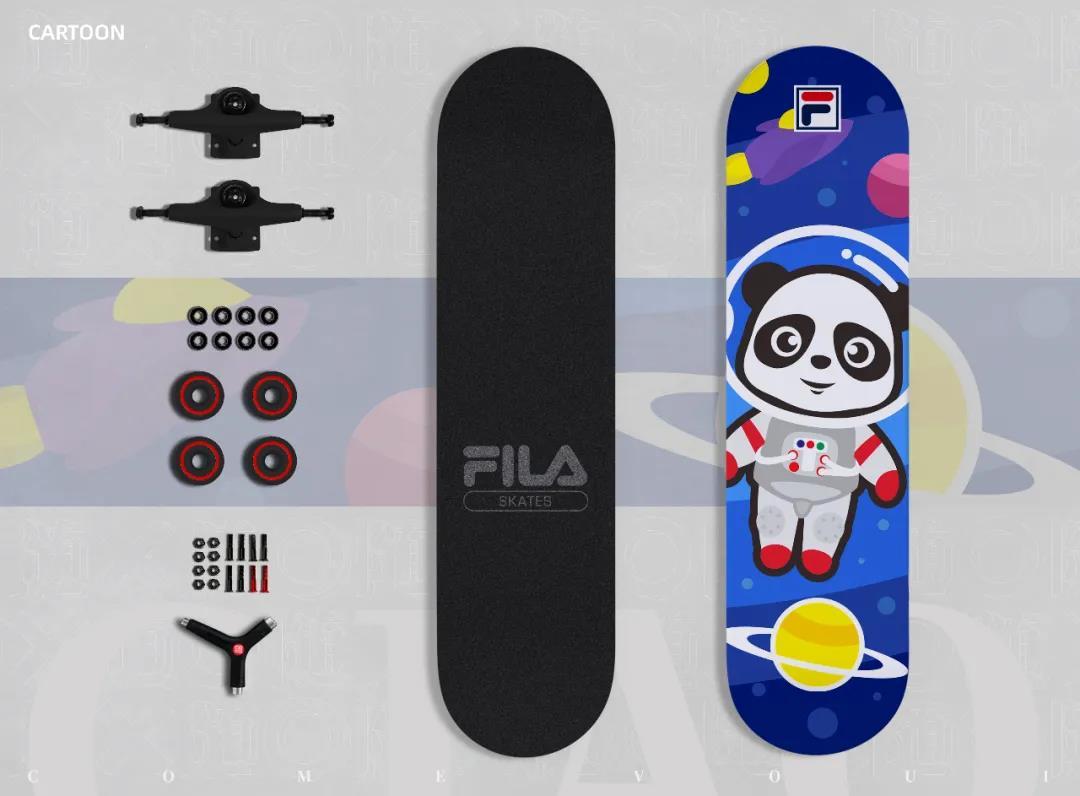 FILA skates 滑板設計圖15