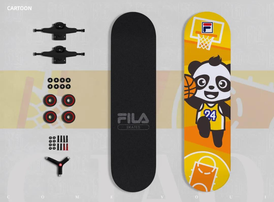 FILA skates 滑板設計圖14