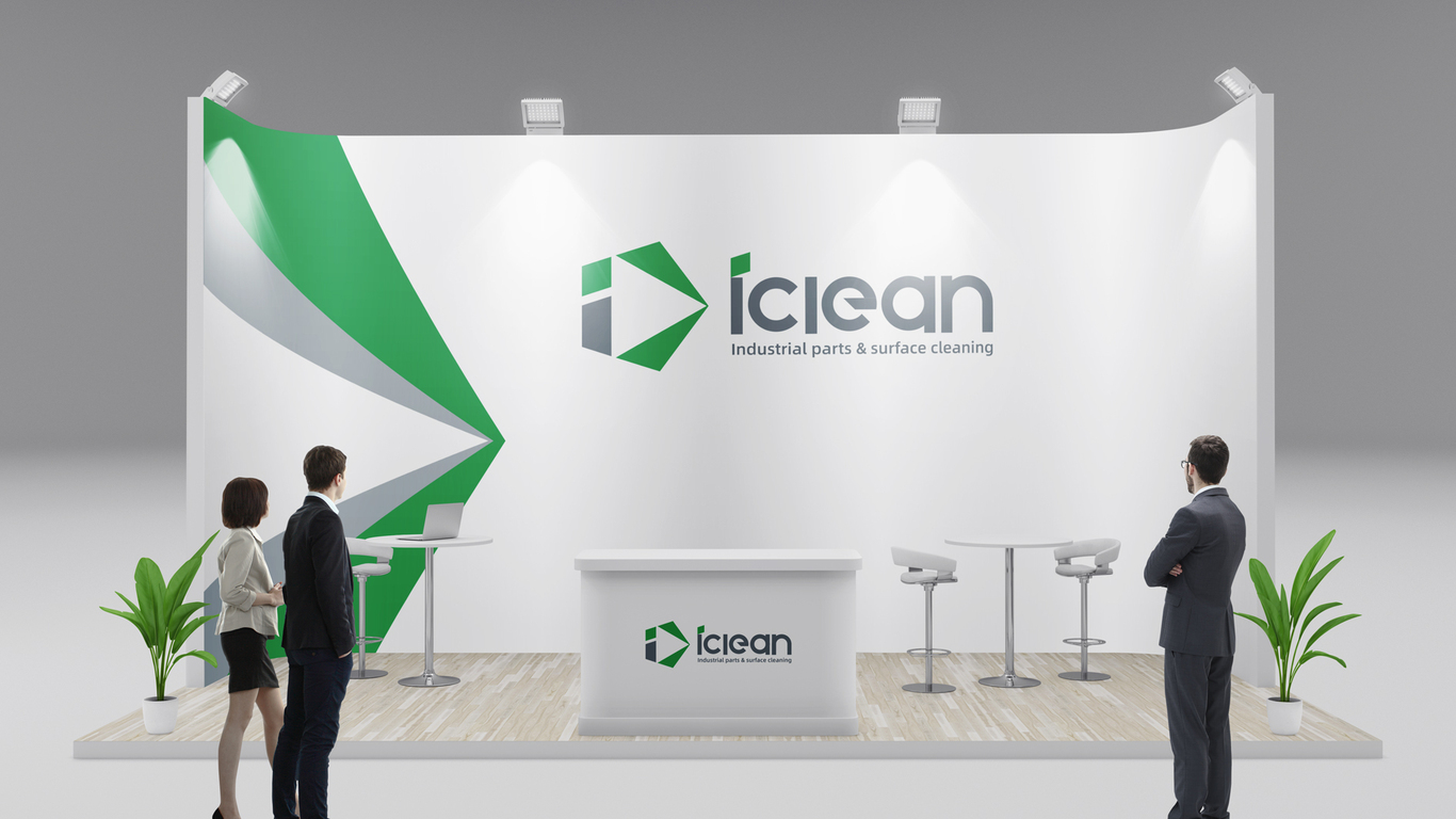 iciean工业零件清洗展会公司LOGO设计中标图12