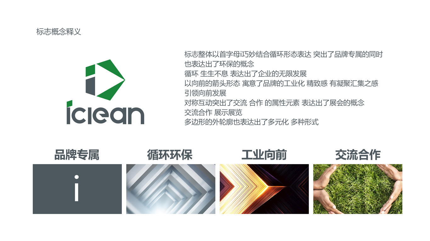 iciean工业零件清洗展会公司LOGO设计中标图3