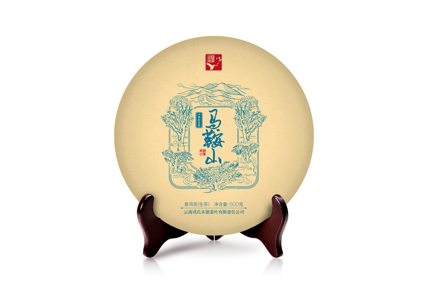 山头茶系列包装设计图0
