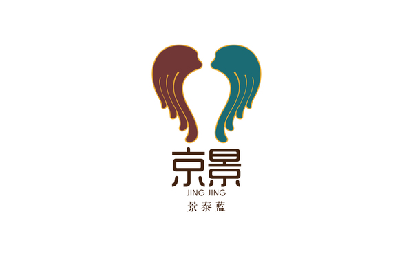 京景景泰藍LOGO設計