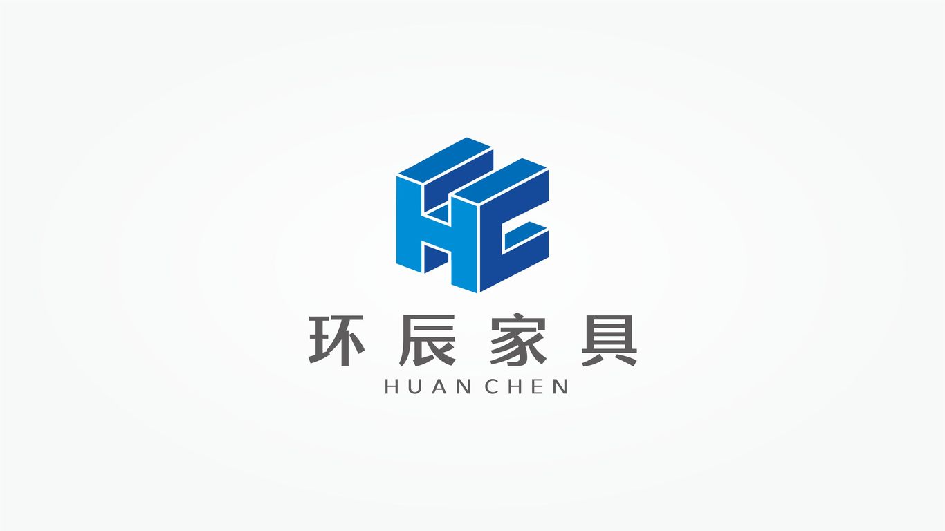 環(huán)辰家具LOGO設(shè)計(jì)圖1