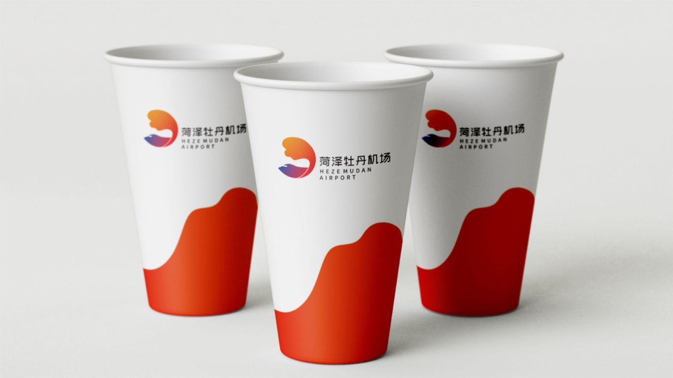 菏泽牡丹机场LOGO设计图8