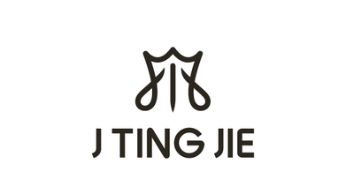 J  TING JIE高端服裝定制品牌LOGO設(shè)計(jì)