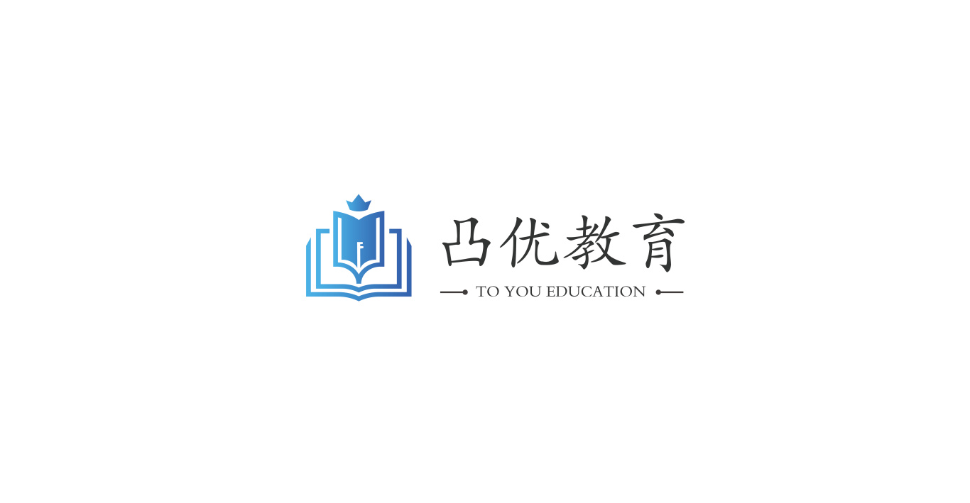 凸優(yōu)教育logo設計圖1