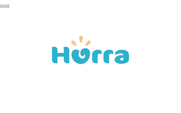 Hurra 北歐兒童保健食品logo設(shè)計(jì)