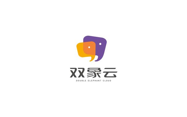 雙象云LOGO設(shè)計