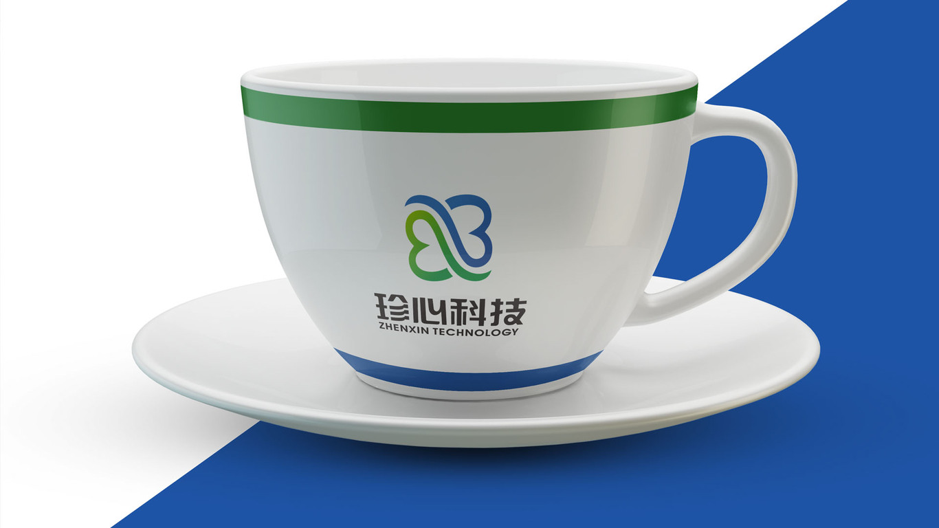 珍心科技公司LOGO设计中标图4