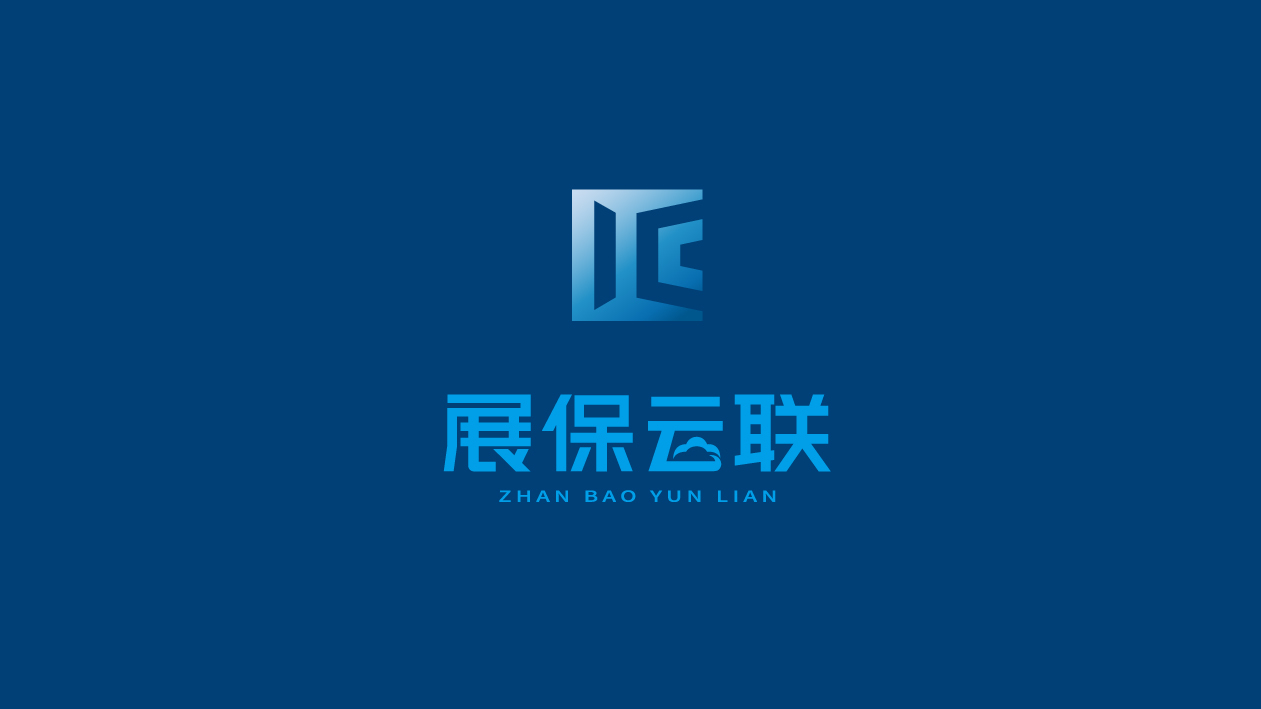 展保云联金融保险展览公司LOGO设计图0