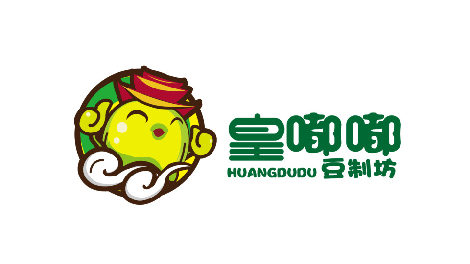 皇嘟嘟豆制品牌LOGO设计