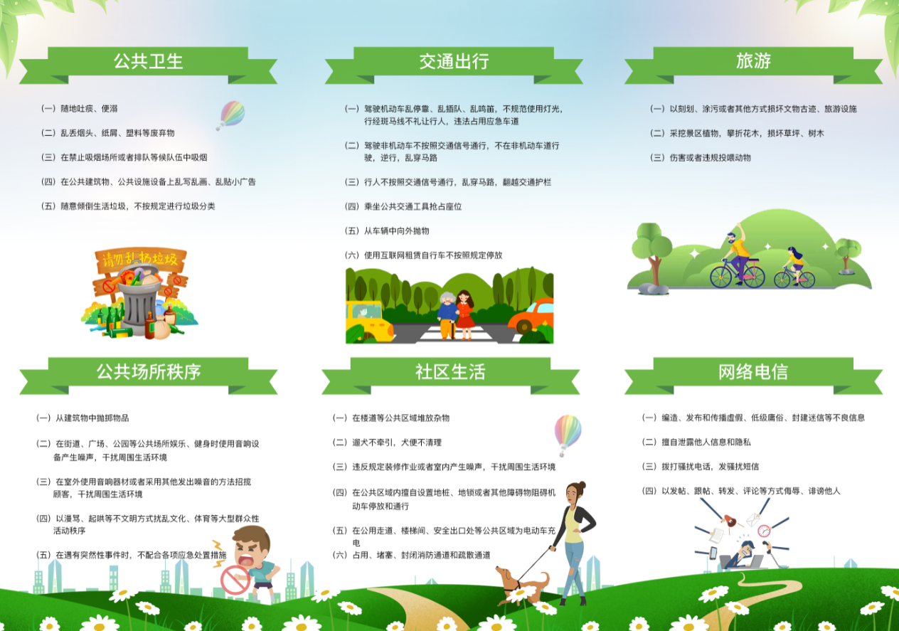 區委文明辦公益宣傳海報圖0