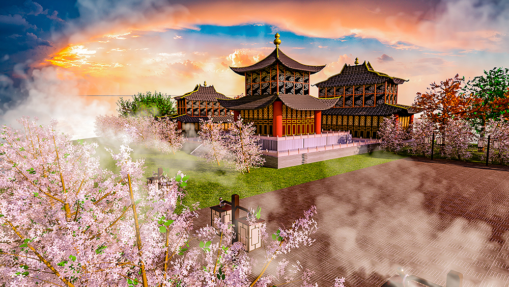 幻海云城圖1