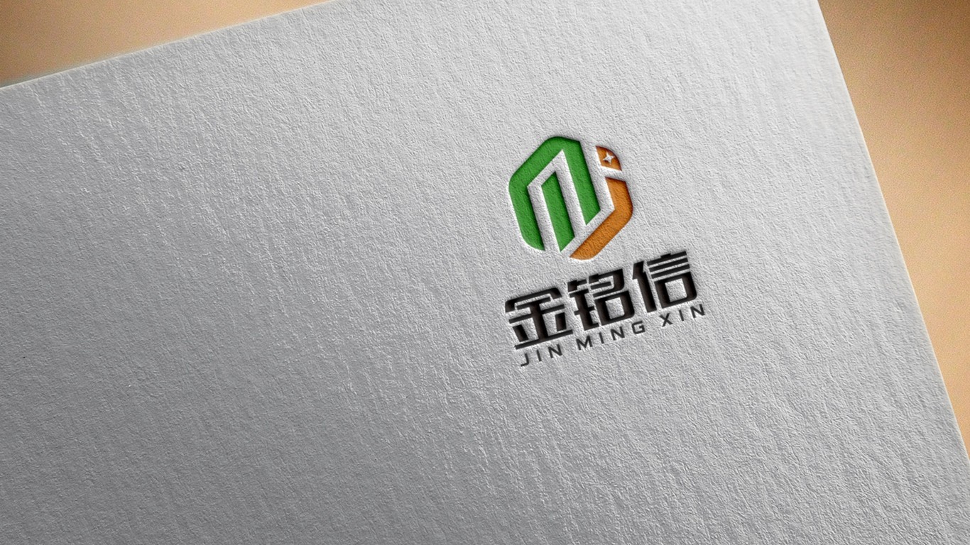 金銘信建材品牌LOGO設(shè)計(jì)中標(biāo)圖1