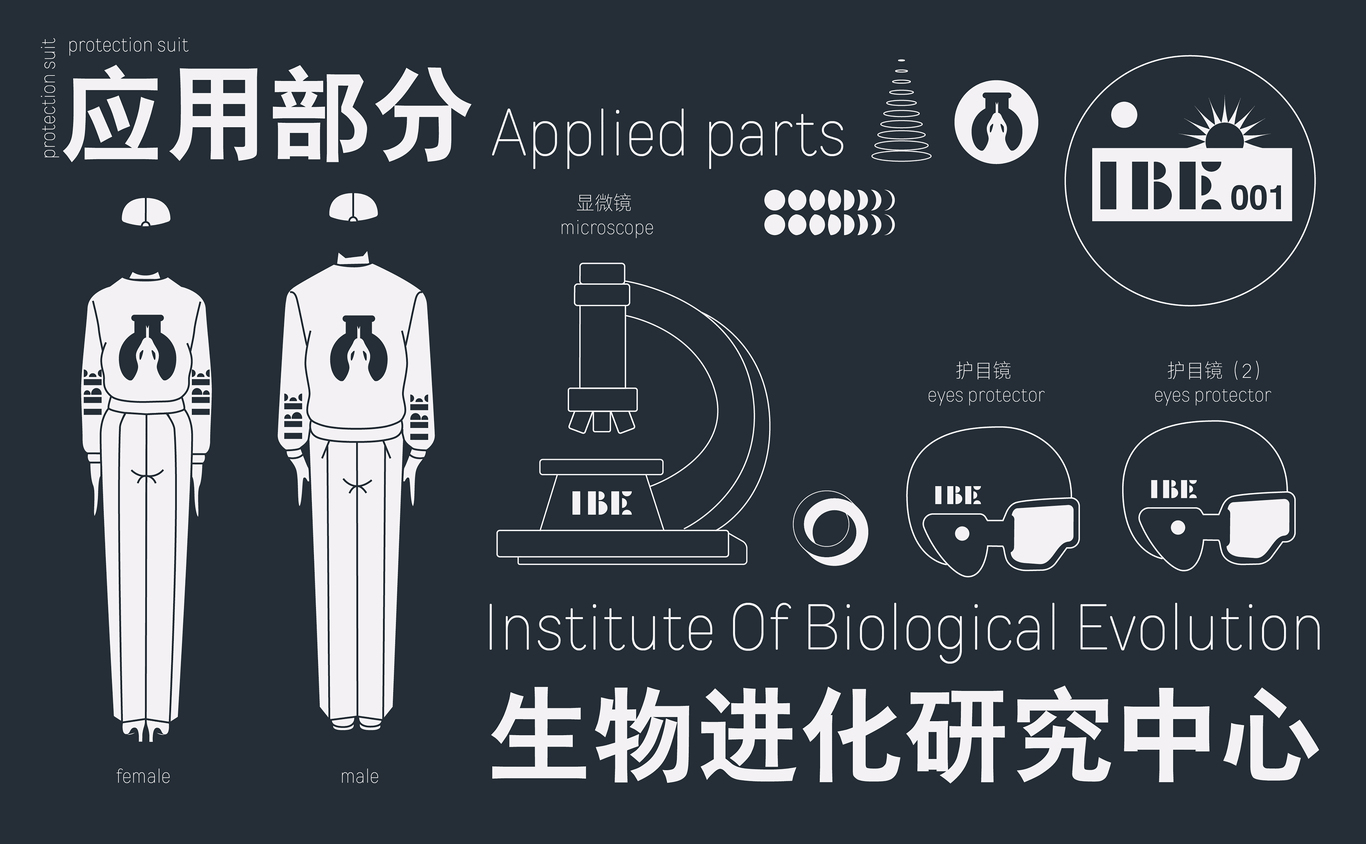 IBE生物進化研究中心品牌設計圖3