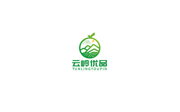 云嶺優(yōu)品logo設(shè)計