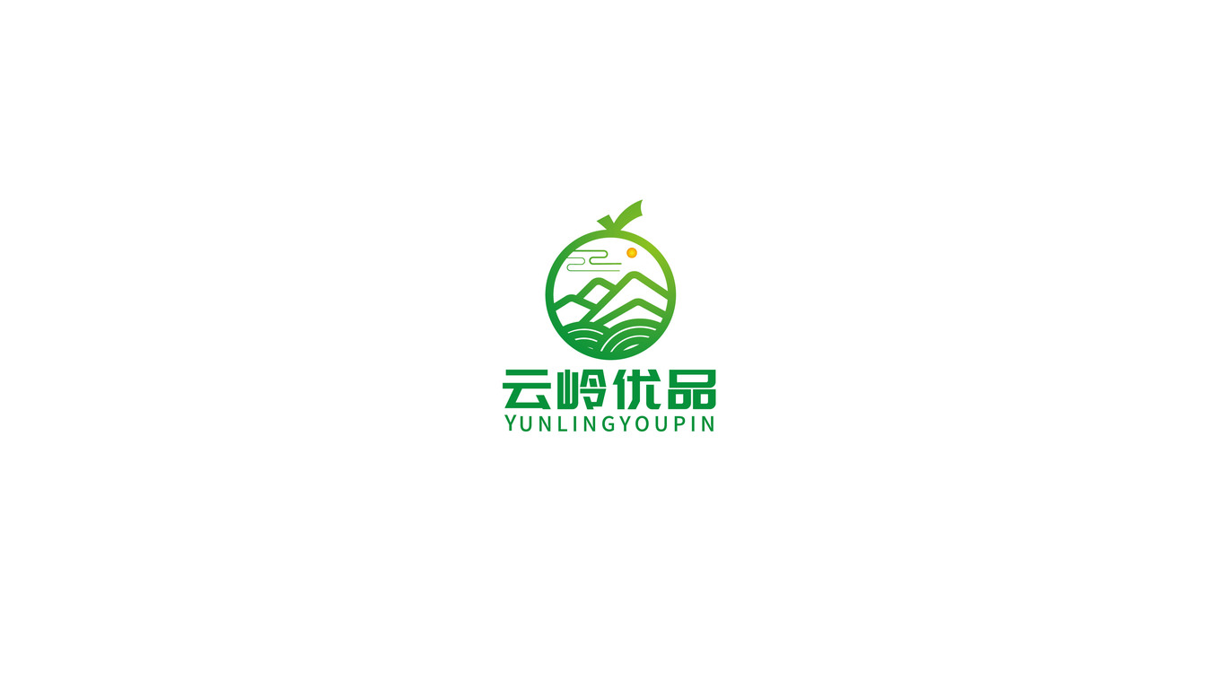 云嶺優(yōu)品logo設(shè)計圖0