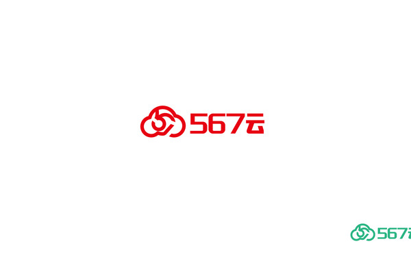 567云盤logo設計