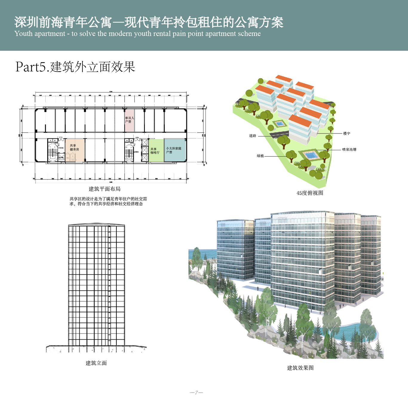 深圳前海公寓—现代青年拎包入住方案图5