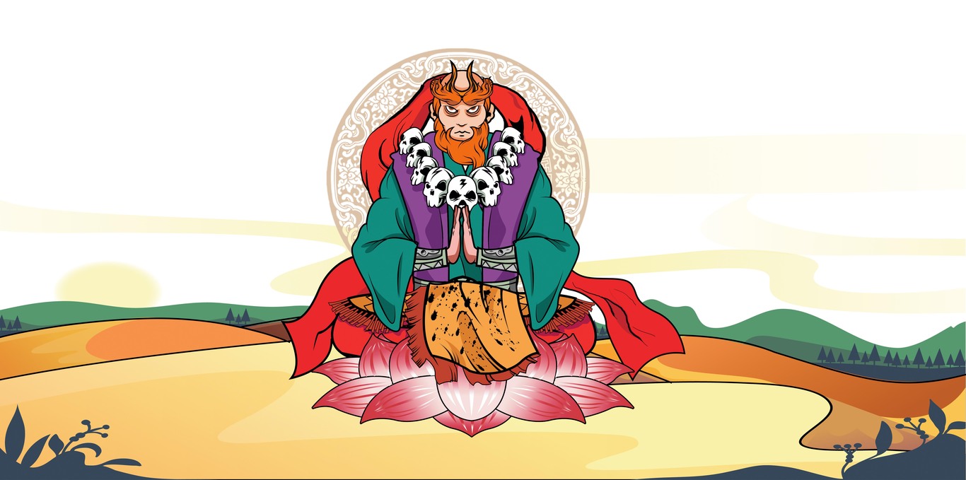西游记五师徒插画设计图8