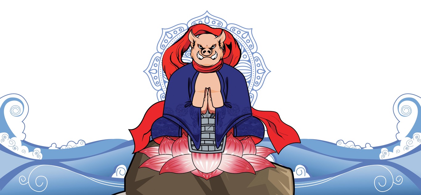 西游记五师徒插画设计图5