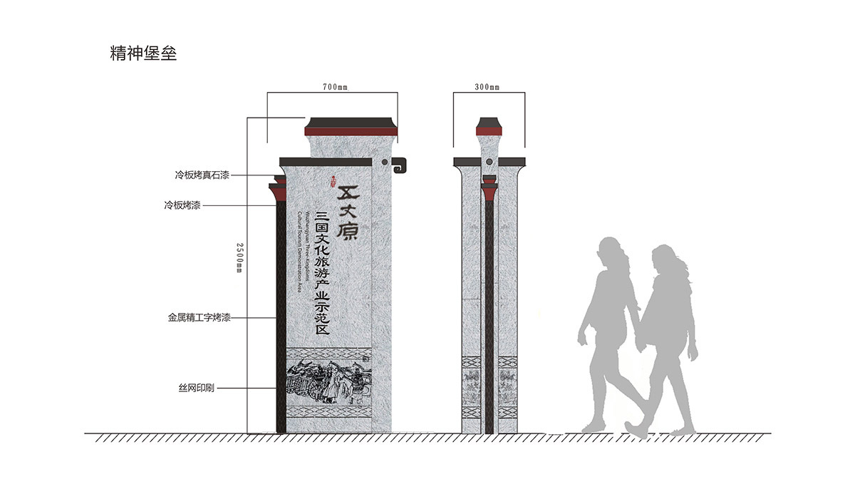 五丈原三國文化旅游產(chǎn)業(yè)示范區(qū)品牌導(dǎo)視設(shè)計(jì)圖9