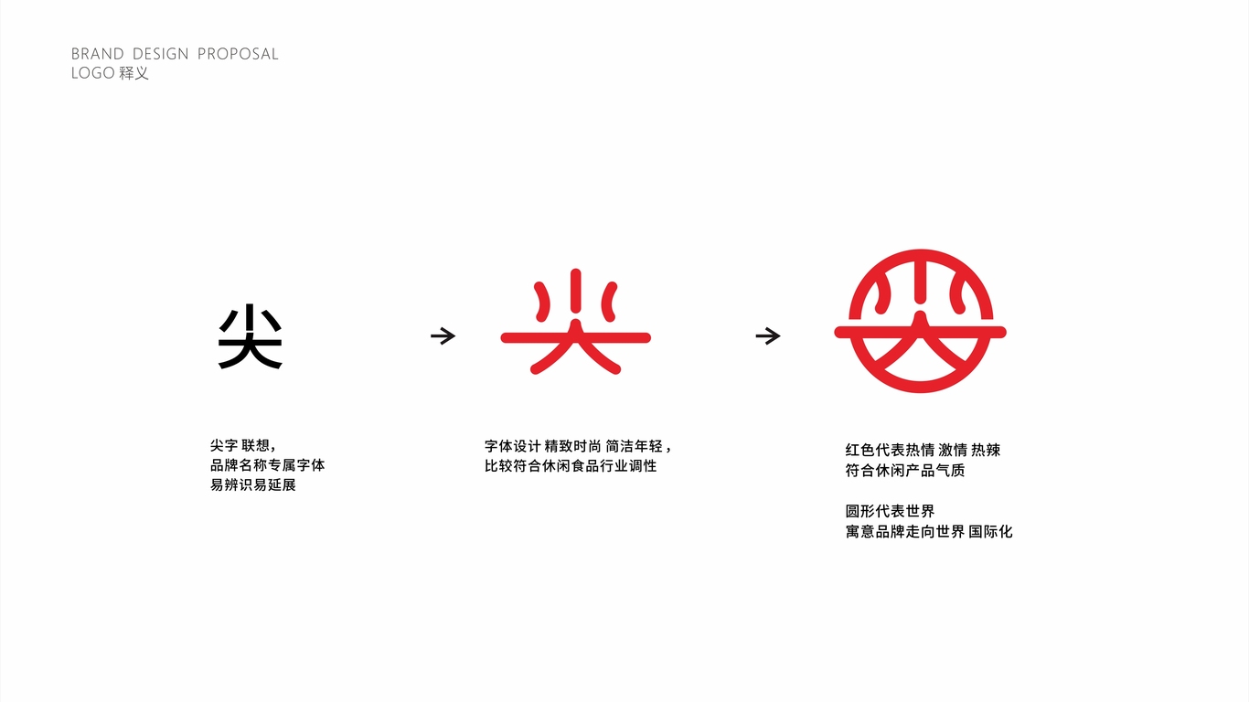 尖小白零食品牌LOGO設(shè)計(jì)中標(biāo)圖1