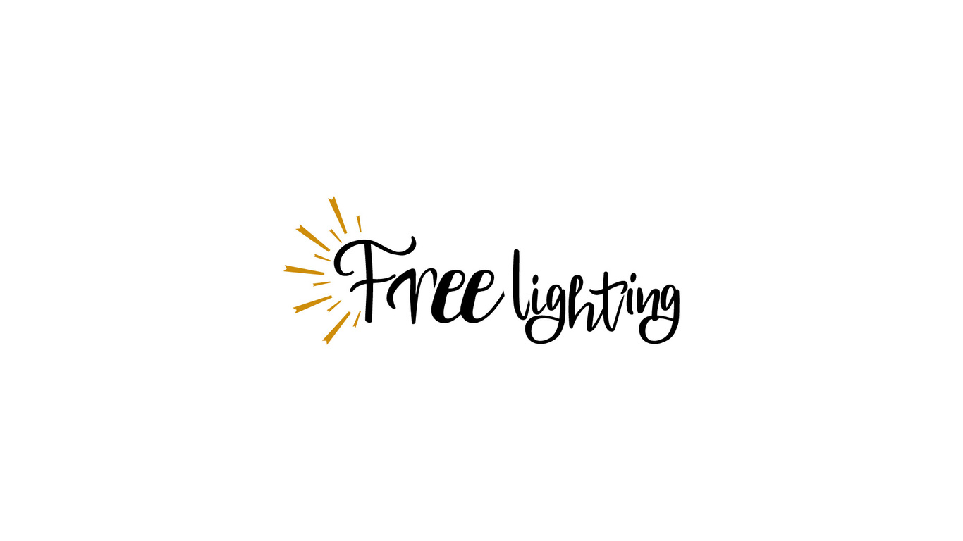 Free Lighting 品牌logo設(shè)計(jì)第二稿圖0