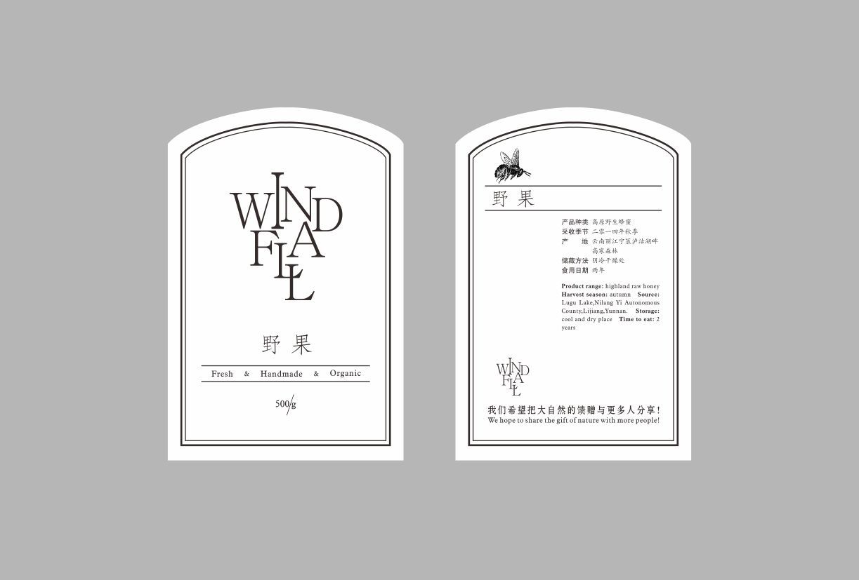 windfall野果logo设计图1