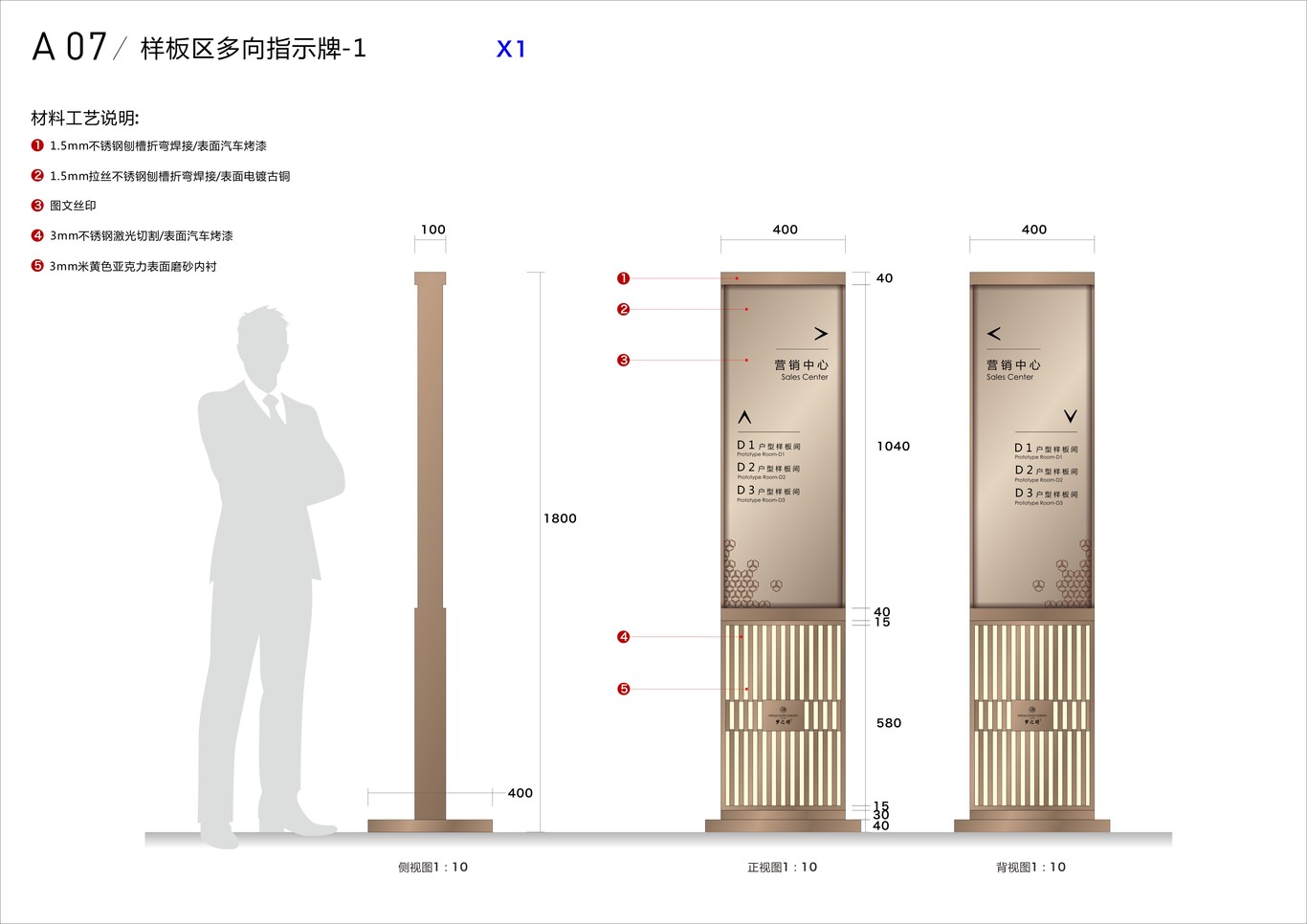 上海嘉宝梦之晴华庭房地产标识系统设计图5