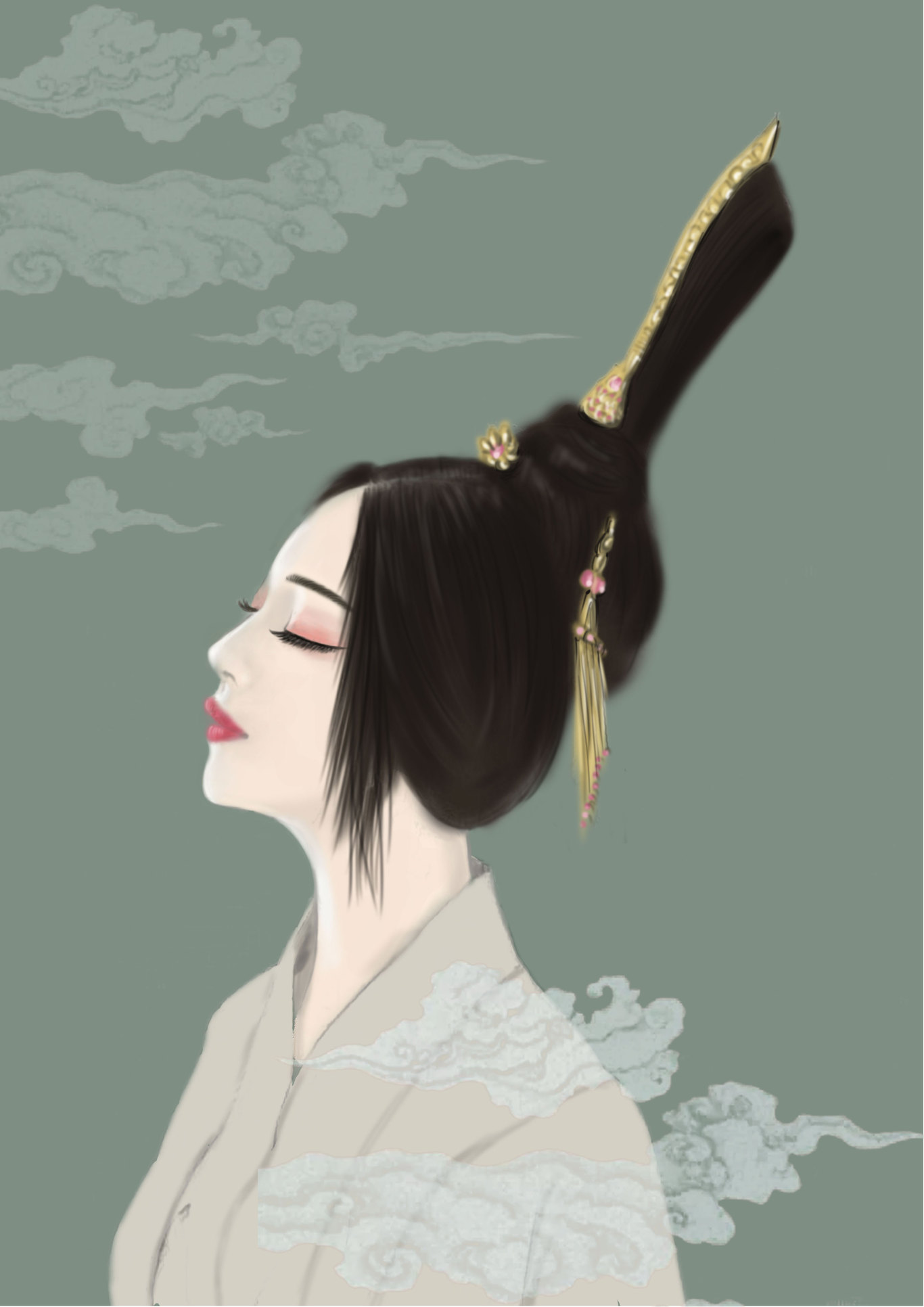 人物插画图0