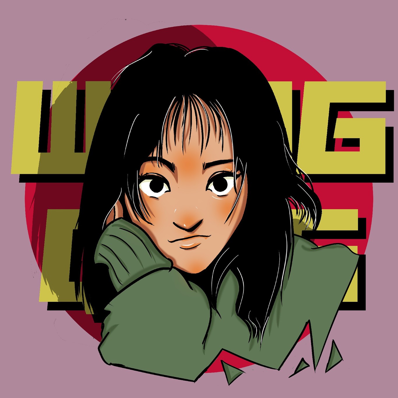 个人头像插画练习图9
