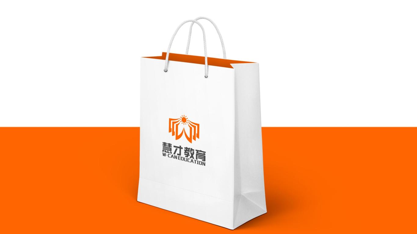 慧才成人教育平台LOGO设计中标图5