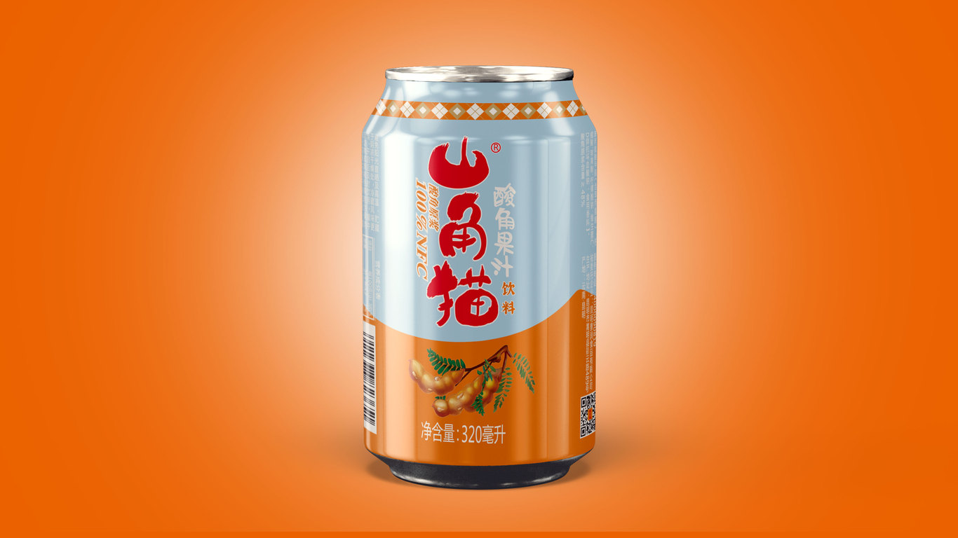 山角貓酸角果汁飲品包裝設(shè)計(jì)中標(biāo)圖1