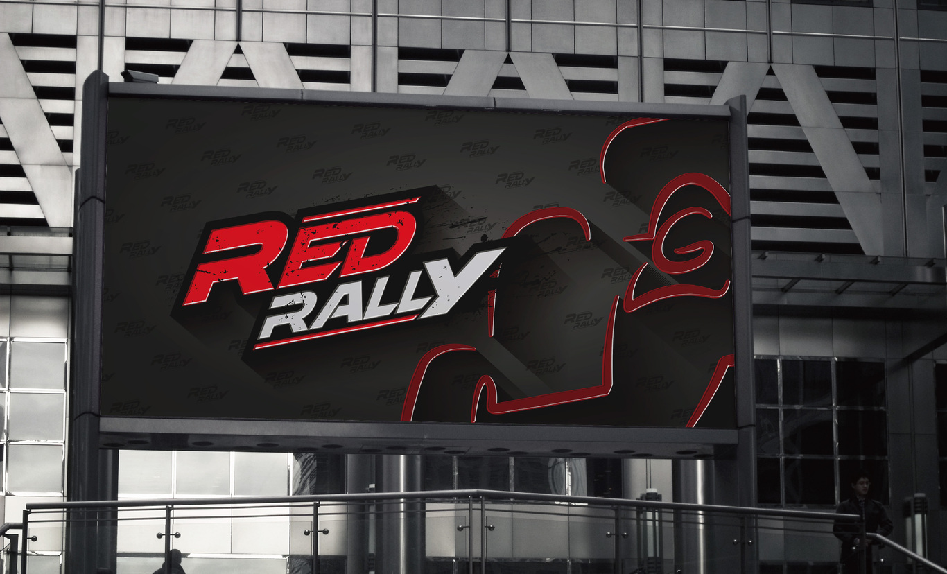 Red Rally萬寶路線下活動logo設(shè)計圖2