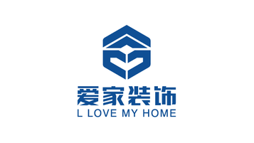 愛家裝飾公司LOGO設(shè)計