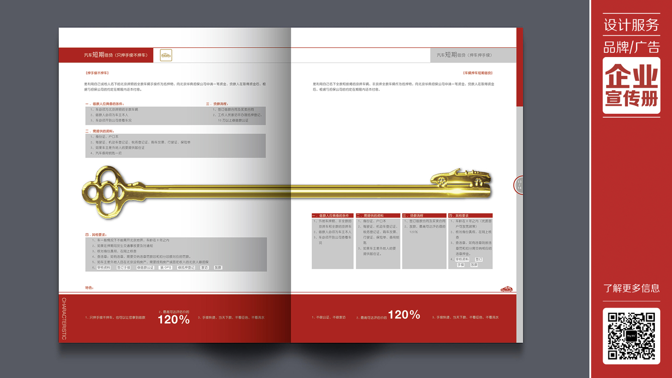 金融投資企業(yè) / 企業(yè)宣傳冊圖6