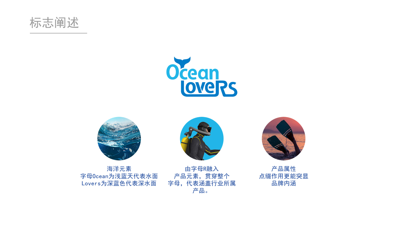 Ocean Lovers 海洋愛好者品牌LOGO設計中標圖1