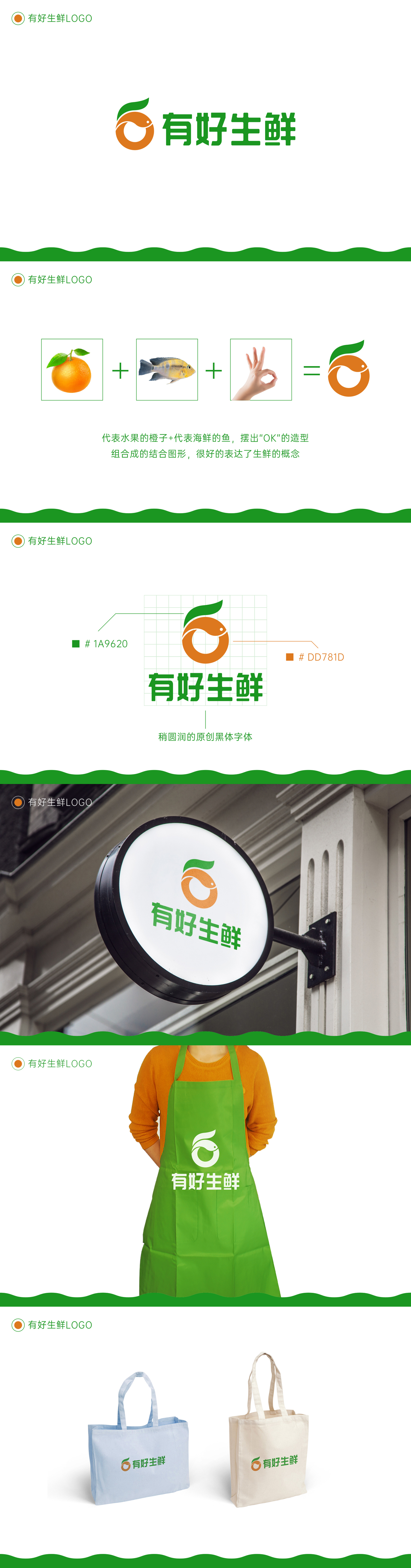 生鲜超市LOGO设计图0