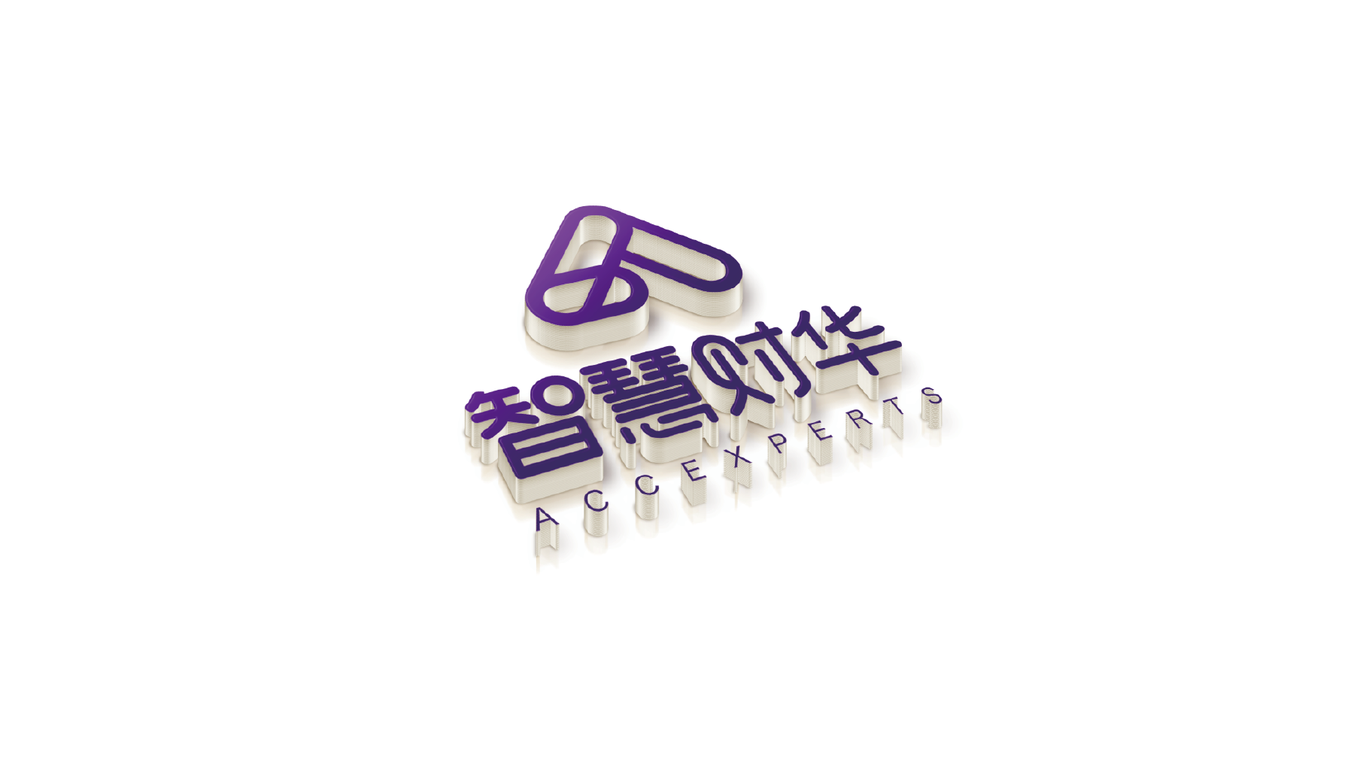 智慧财华财务咨询机构logo设计图52