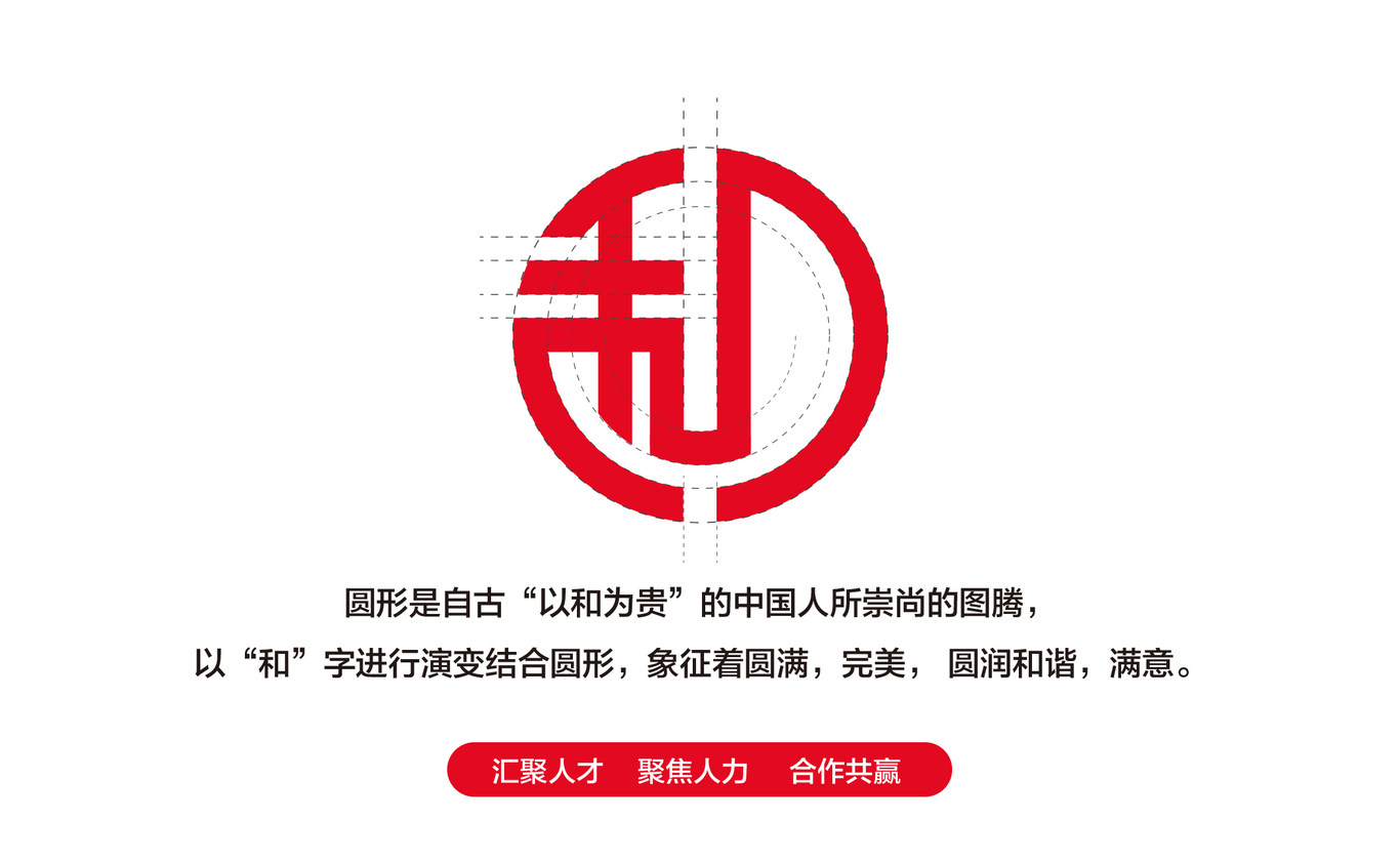 和名仕人力资源服务机构-logo设计图1