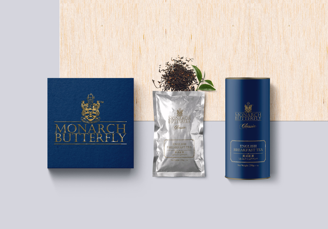 外國茶葉品牌-Monarch Butterfly LOGO設計及產(chǎn)品冊設計圖7