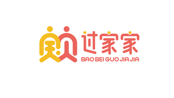 宝贝过家家儿童玩具品牌LOGO设计